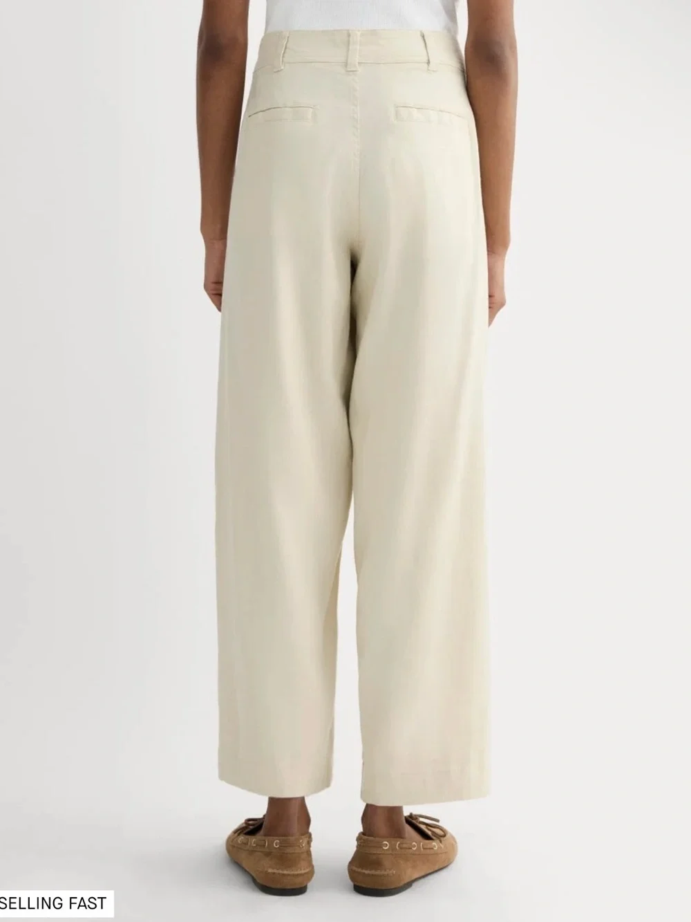 NWT Everlane THE EVERYWHERE PANT IN STRETCH LINEN Color Birch Size 16